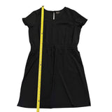 Length of black dress