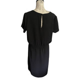 Back of black dress