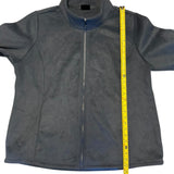 Length of dark gray shirt