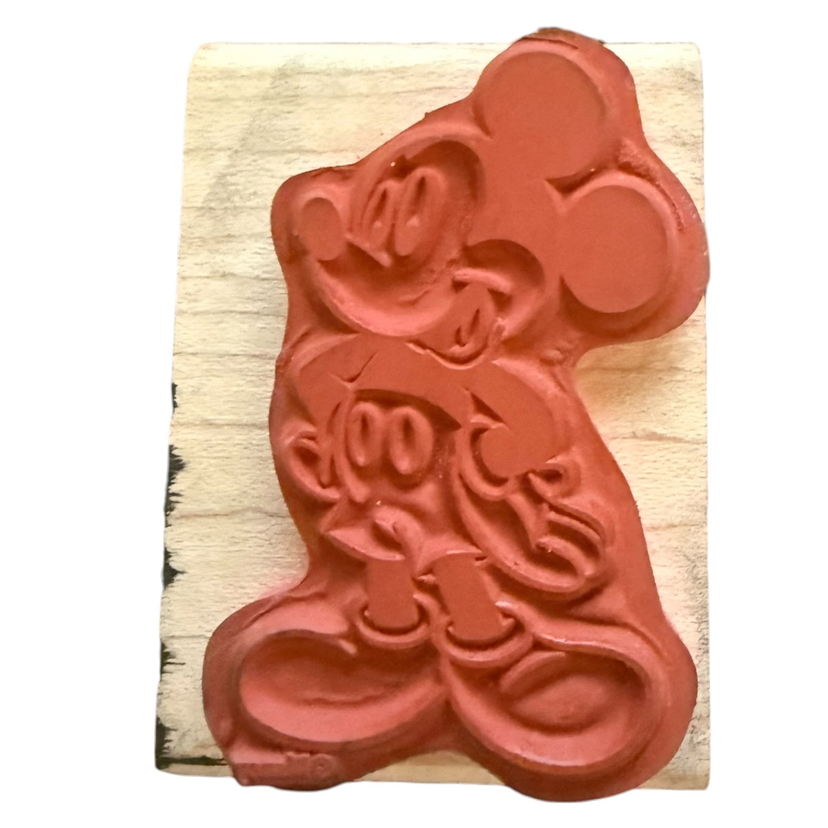Disney Rubber Stampede Mickey Mouse 392D Rubber Stamp
