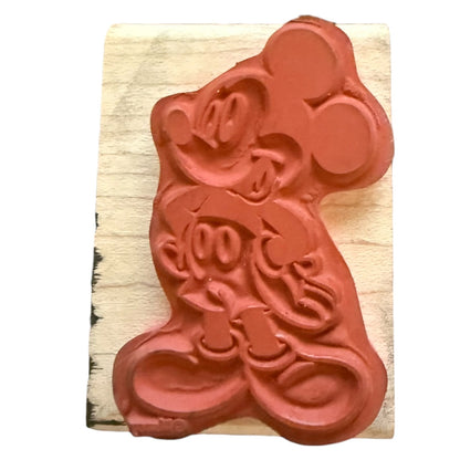 Disney Rubber Stampede Mickey Mouse 392D Rubber Stamp