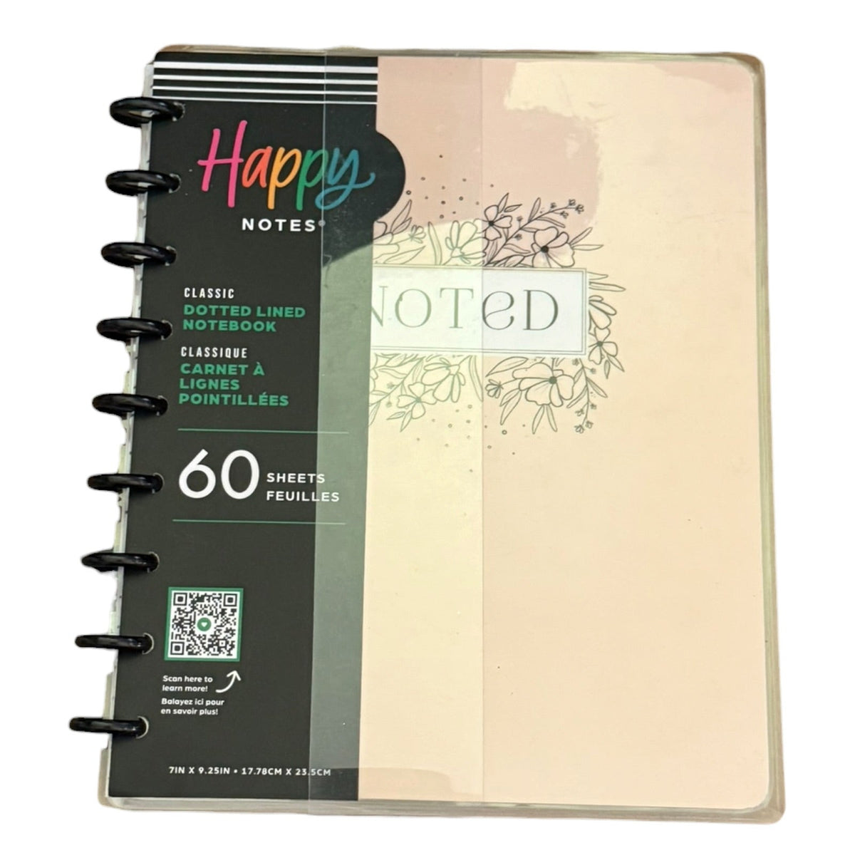 The Happy Planner Happy Notes Classic Lined Notebook 7"x9.25"