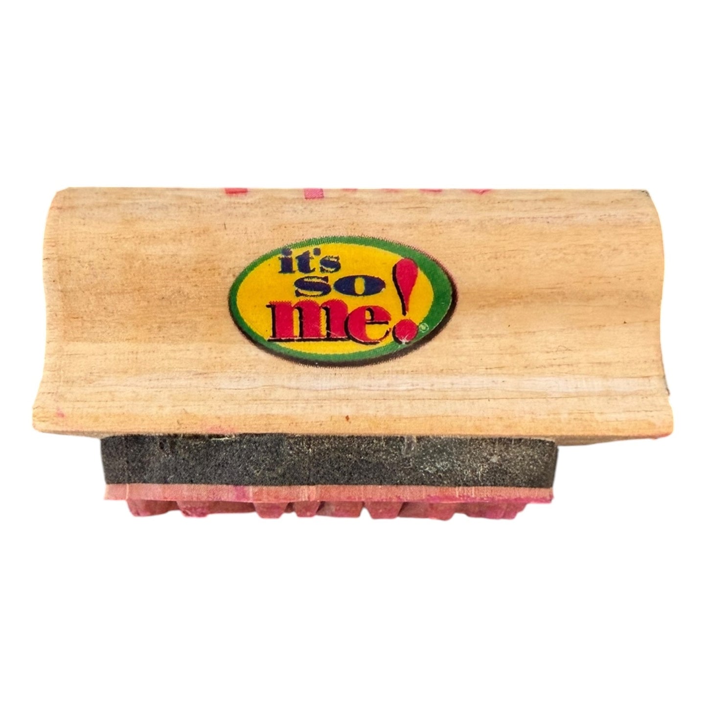 It's So Me! Pretty In Pink With Flowers Rubber Stamp