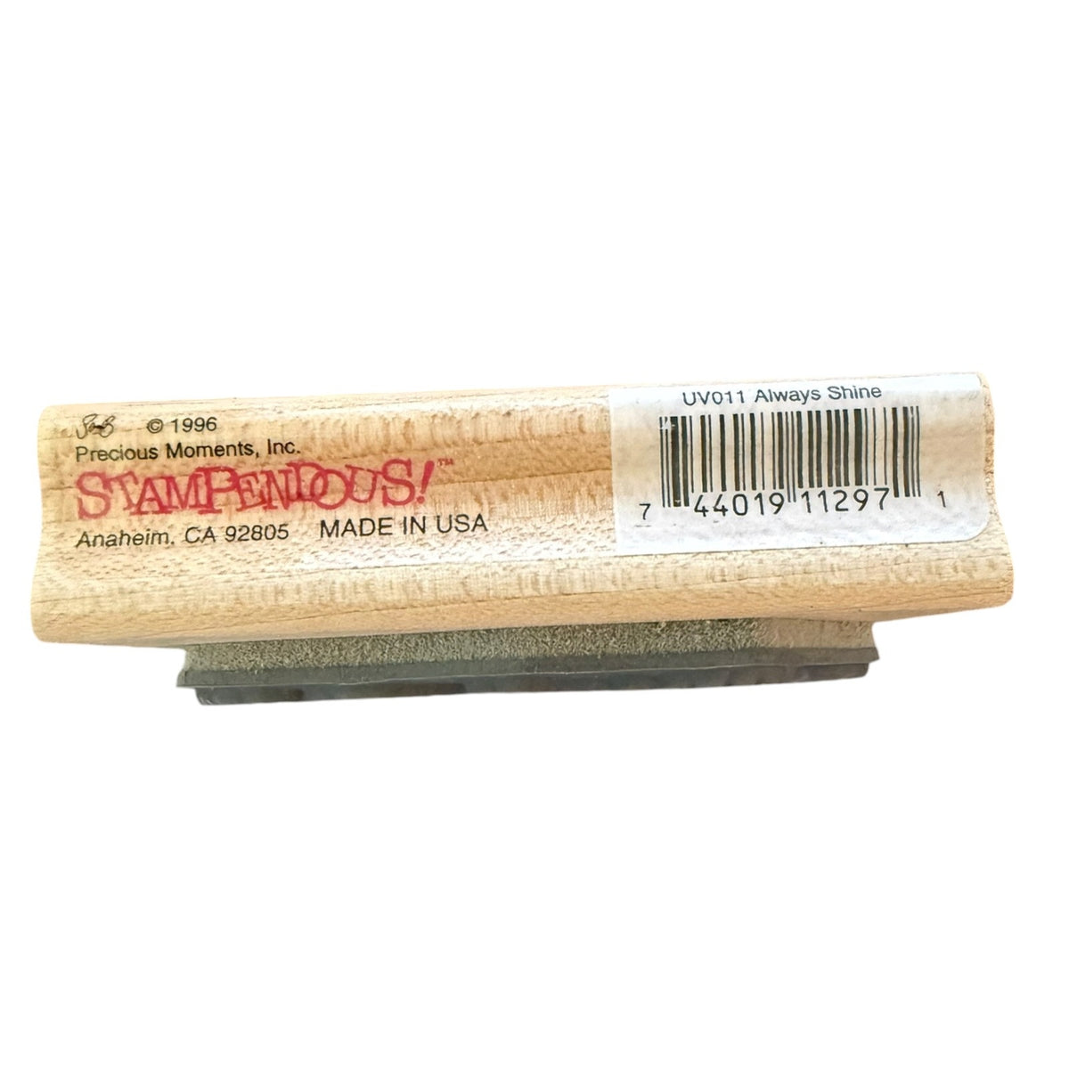 Stampendous! Precious Moments Always Shine UV011 Rubber Stamp