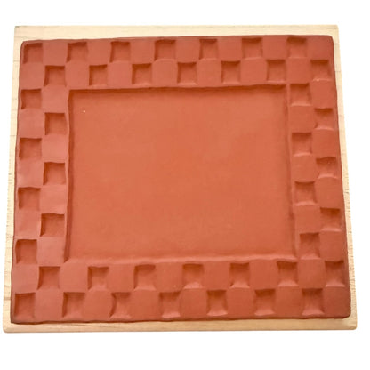 Rubber Stampede Checkerboard Frame Z870G Card Making Scrapbooking Rubber Stamp