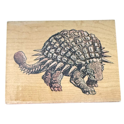 All Night Media Ankylosaurus Dinosaur 435J Crafting Card Making Rubber Stamp
