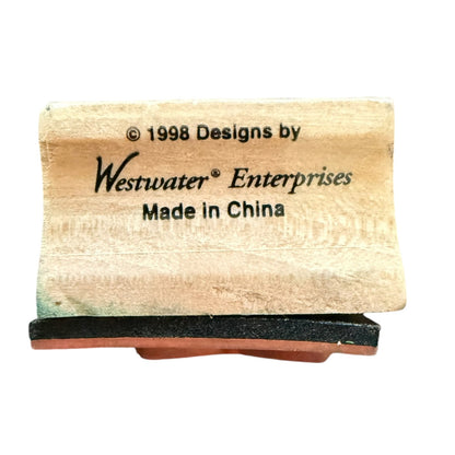 Westwater Enterprises Christmas Birthday Wrapped Presents Rubber Stamp