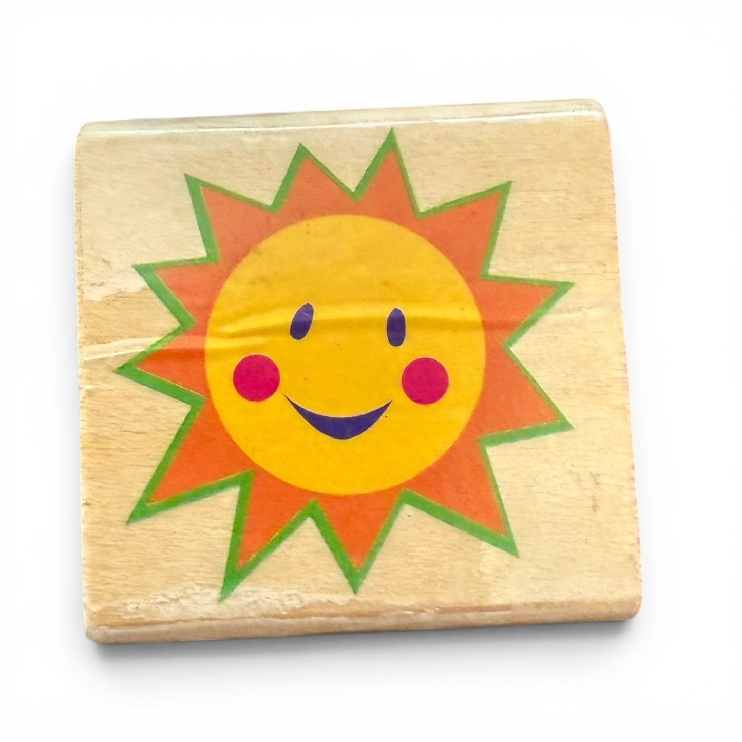 It's So Me! Smiling Sun Sunshine Rubber Stamp