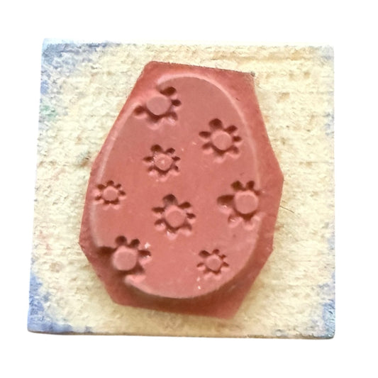 Hero Arts Easter Egg With Flowers Crafting Card Making Mounted Rubber Stamp