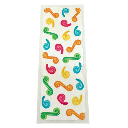 Creative Memories Multicolor Swirls Scrapbooking Stickers