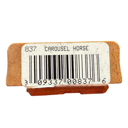 Comotion Carousel Horse EUC 837 Rubber Stamp
