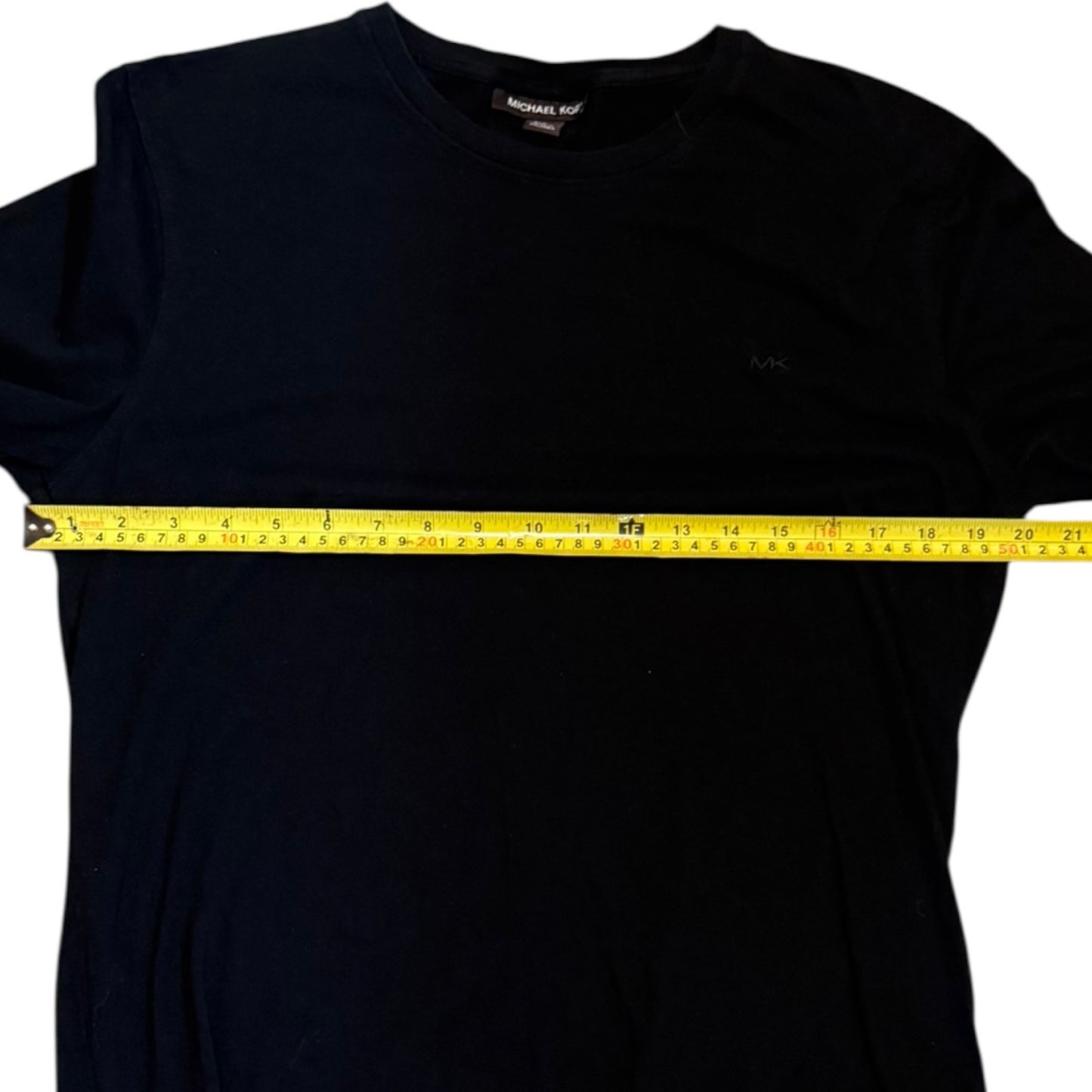 Michael Kors Black Cotton Short Sleeve T Shirt Size Large