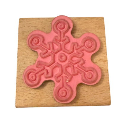 Studio G Large Single Snowflake Rubber Stamp