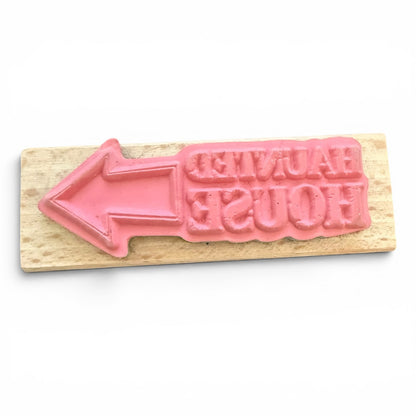 Kolette Hall Studio G Haunted House Rubber Stamp