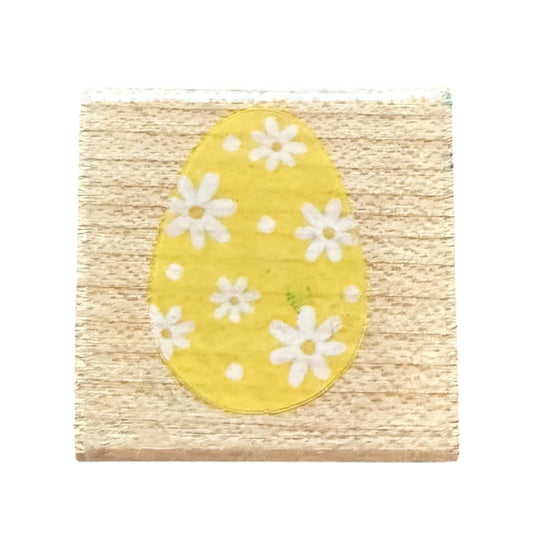 Hero Arts Easter Egg With Flowers Crafting Card Making Mounted Rubber Stamp