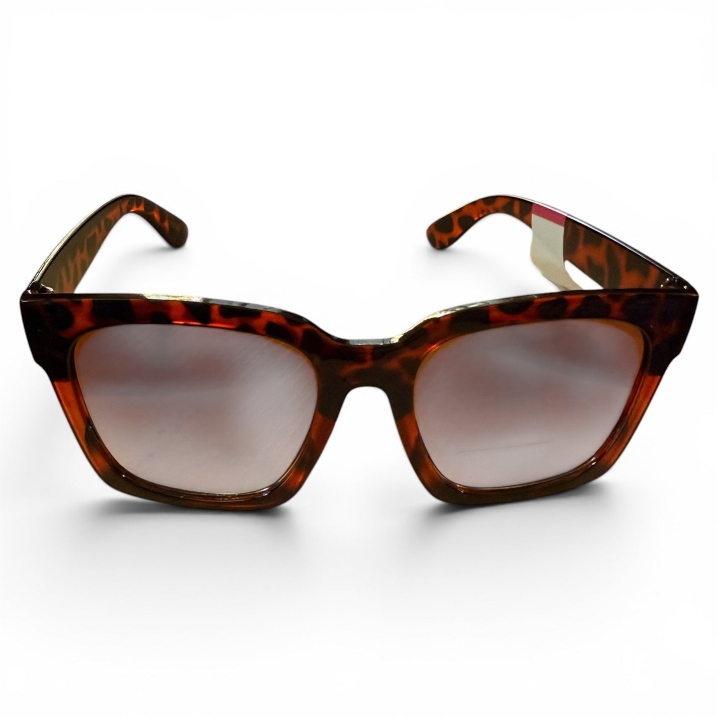 Wide Frame Women's Tortoise Shell Sunglasses Ultraviolet Protection