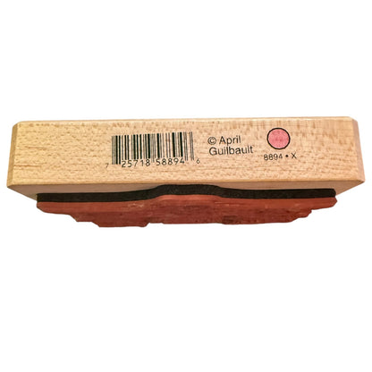 Inkadinkado Galerie Vernissage April Guilbault Infant Clothes 8894X Rubber Stamp