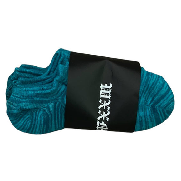 Front of green socks