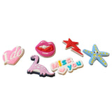 Full view of shoe charms 1
