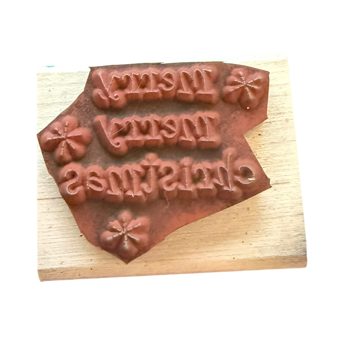 Stampin' Up! Merry Merry Christmas Holiday Card Making Crafting Rubber Stamp