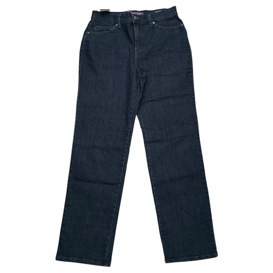Gloria Vanderbilt Amanda Blue Denim Tapered Leg Jeans Size 8 Short NEW