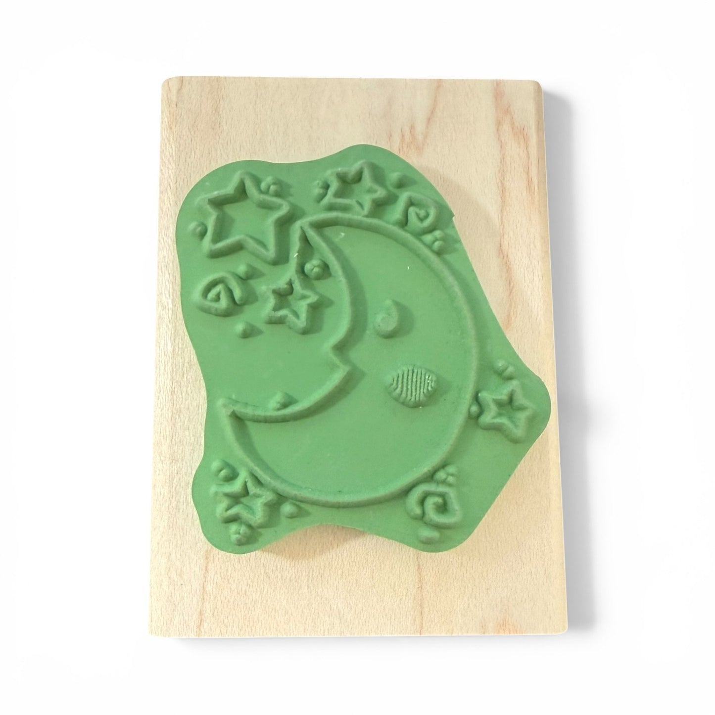 Image Tree Friends Good Night Moon IT09B Rubber Stamp