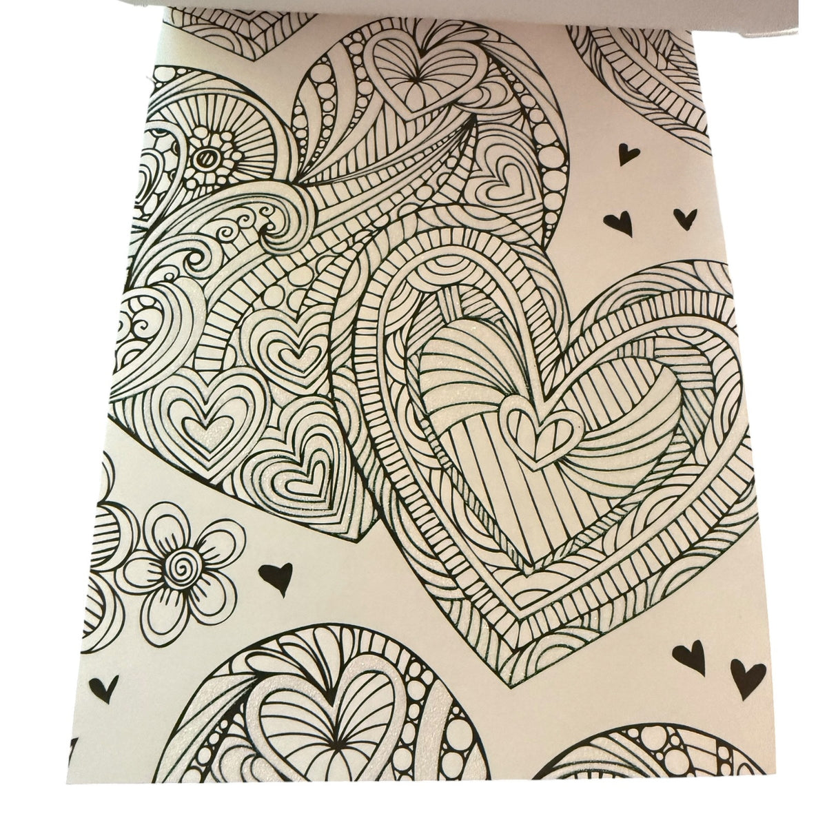 Spectrum Noir Colorista In Full Bloom Colourable Glitter Coloring Marker Pad