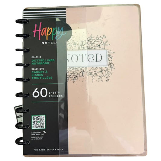 The Happy Planner Happy Notes Classic Lined Notebook 7"x9.25"