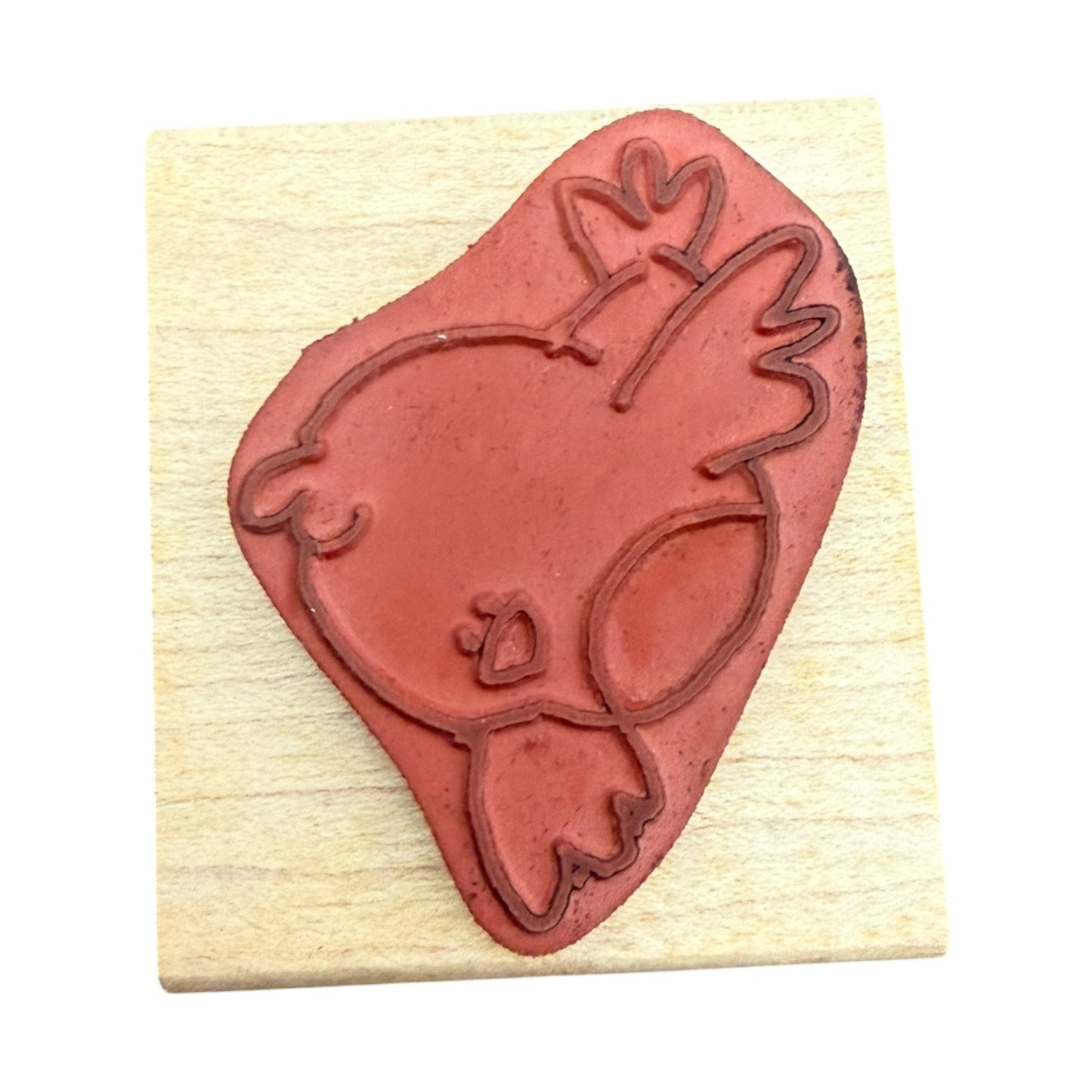 Whipper Snapper Designs Bluebird Bird Romeo JY852 Rubber Stamp