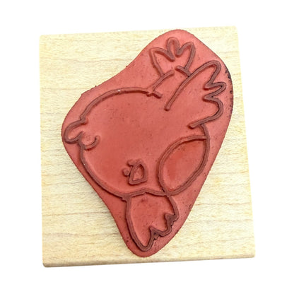 Whipper Snapper Designs Bluebird Bird Romeo JY852 Rubber Stamp