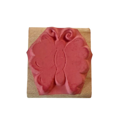 CTMH Small Butterfly Crafting Card Making Rubber Stamp