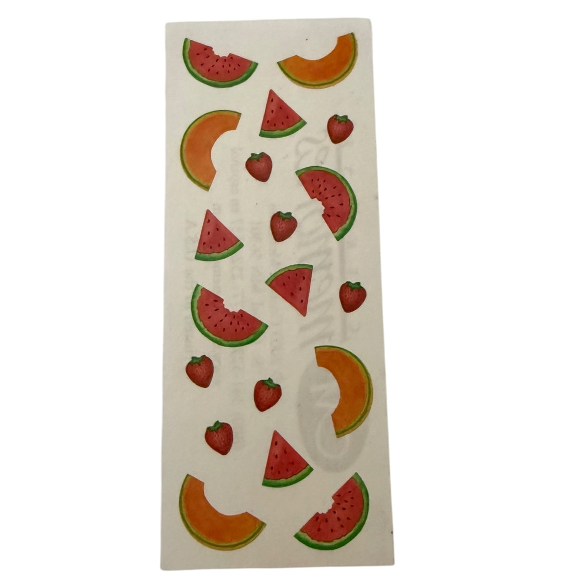 Creative Memories Watermelon Cantaloupe & Strawberries Fruit Crafting Stickers