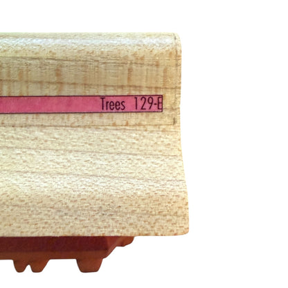 Rubber Stampede Row of Trees 129-E Rubber Stamp