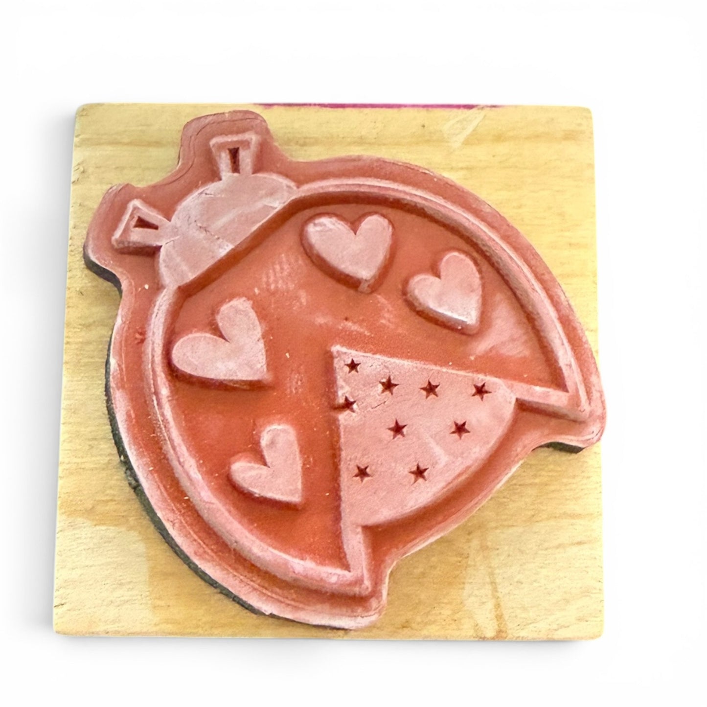 It's So Me Ladybug With Hearts Rubber Stamp