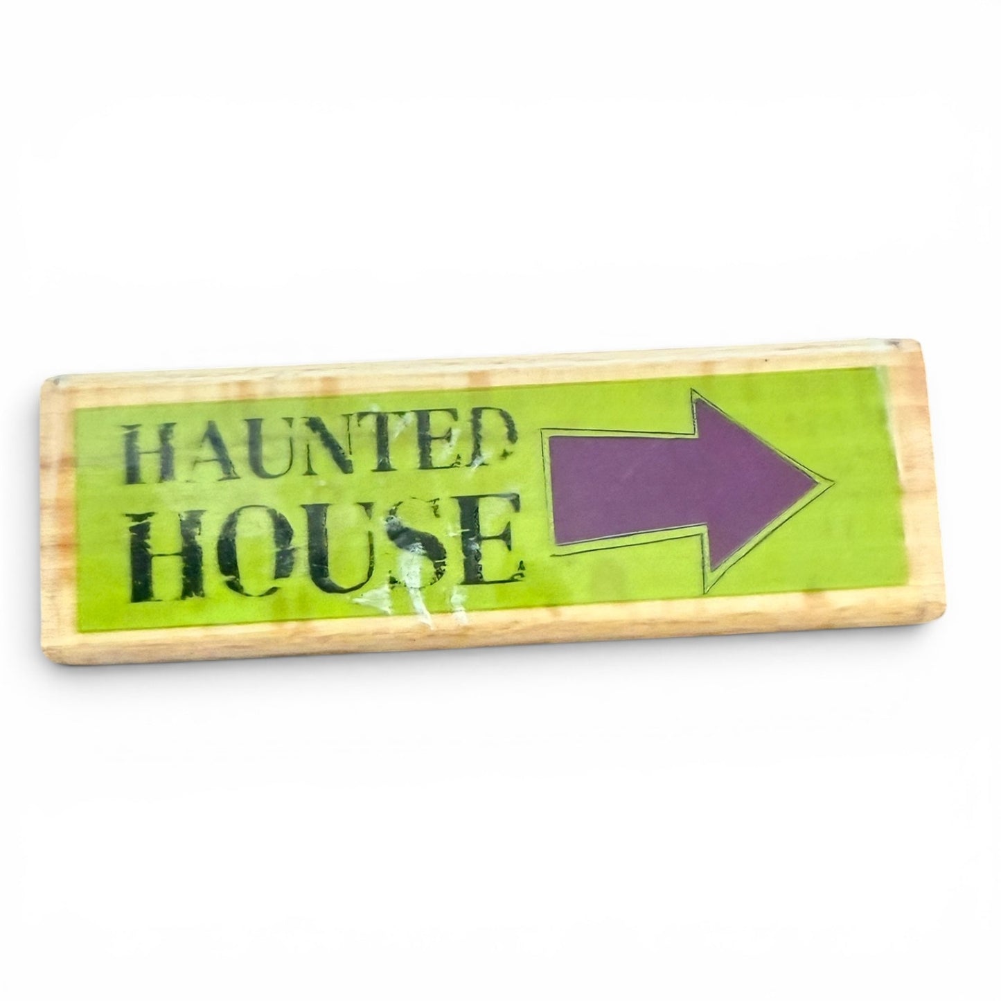 Kolette Hall Studio G Haunted House Rubber Stamp