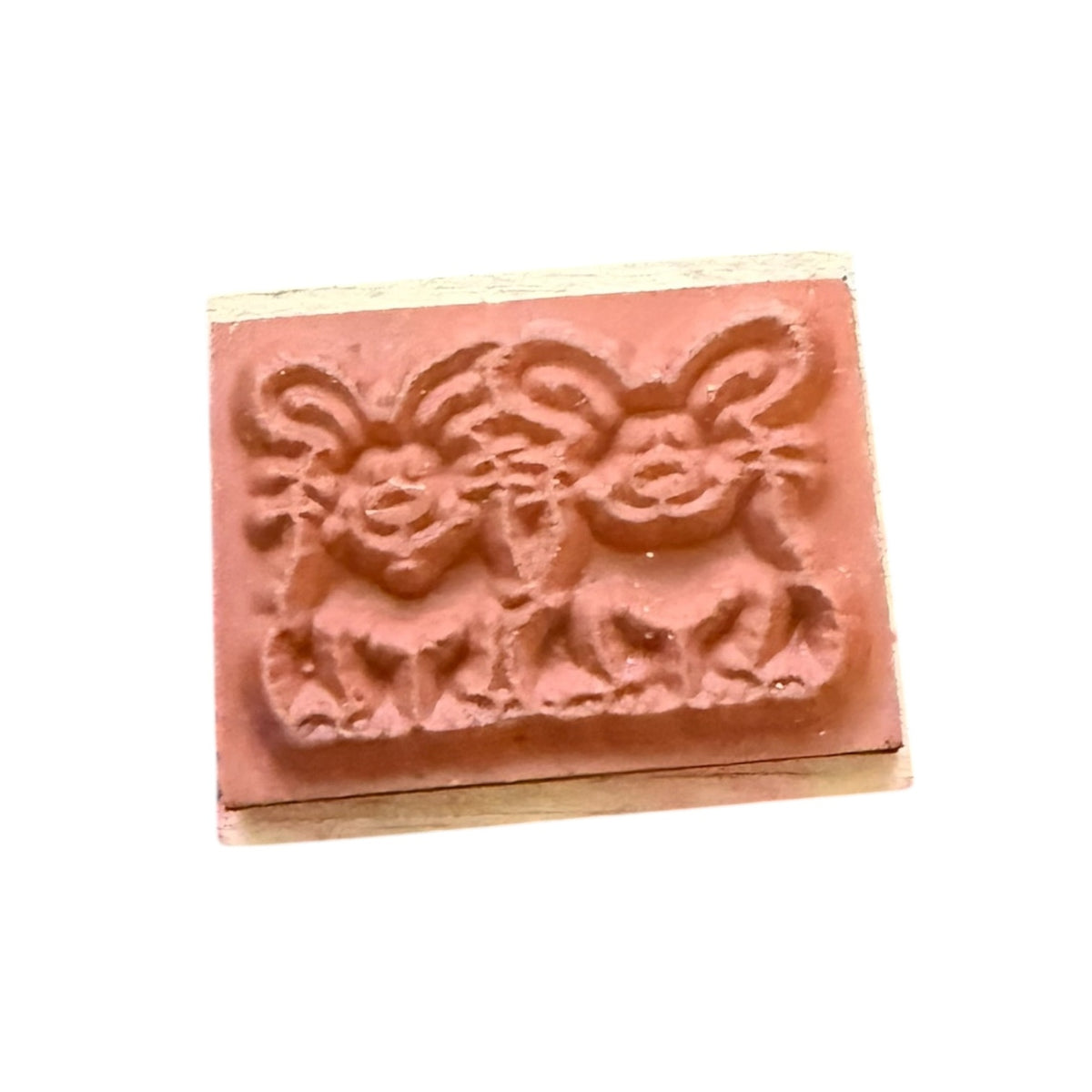 Noteworthy Pair Of 2 Bunny Rabbits Rubber Stamp – Braydini