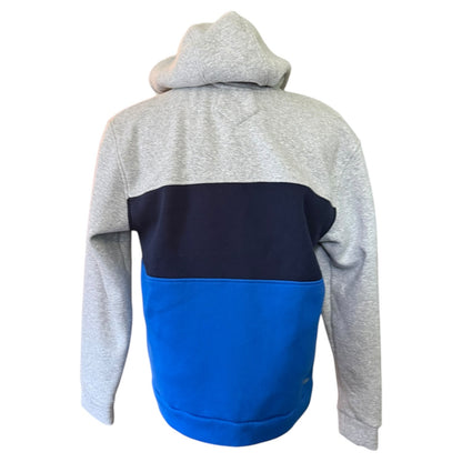 Lionel Messi Soccer Blue Gray Pullover Hoodie Sweatshirt Size Large