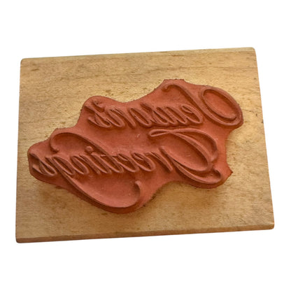 My Sentiments Exactly Seasons Greetings M376 Rubber Stamp