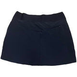 Back of blue skort