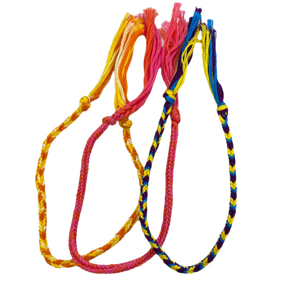 Set of 3 friendship bracelets