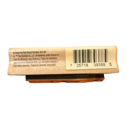 Inkadinkado Rudolph The Red-Nosed Reindeer Christmas Holiday Rubber Stamp