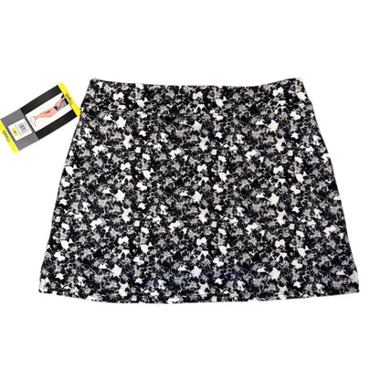 Tranquility By Colorado Clothing Black White Skort Skirt Small