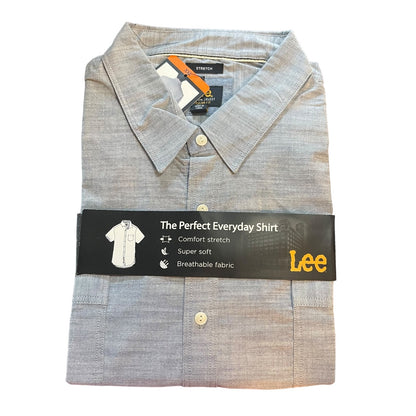 Lee Premium Select Regular Fit Button Front Shirt Size XX-Large