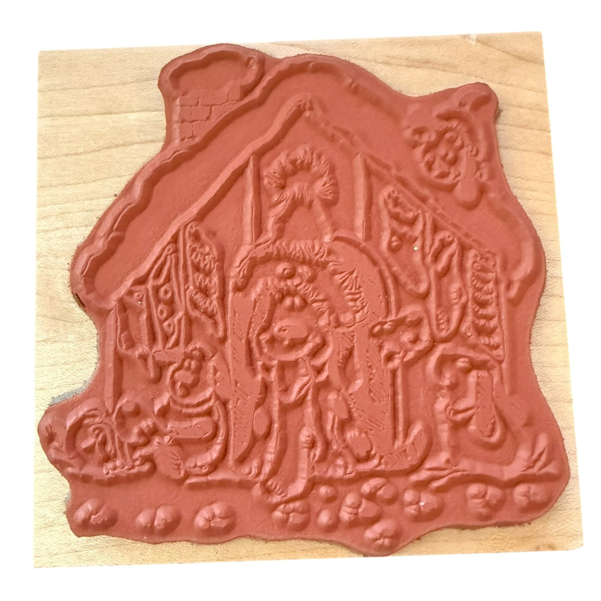 Penny Black Margaret Sherry RARE Best Time Of The Year Dogs 1855K Rubber Stamp