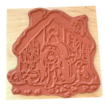 Penny Black Margaret Sherry RARE Best Time Of The Year Dogs 1855K Rubber Stamp