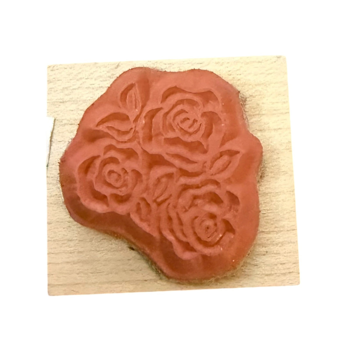 Penny Black 2001 Three Roses Flowers EUC 2289B Rubber Stamp