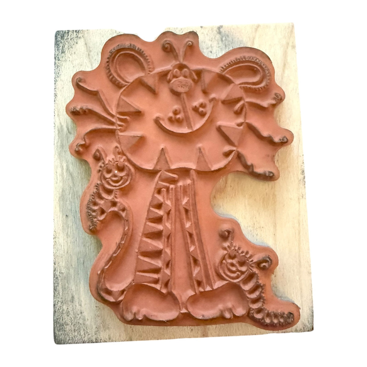 Penny Black 2008 My Bengal 3834H HTF Crafting Card Making Rubber Stamp