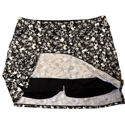 Tranquility By Colorado Clothing Black White Skort Skirt Small