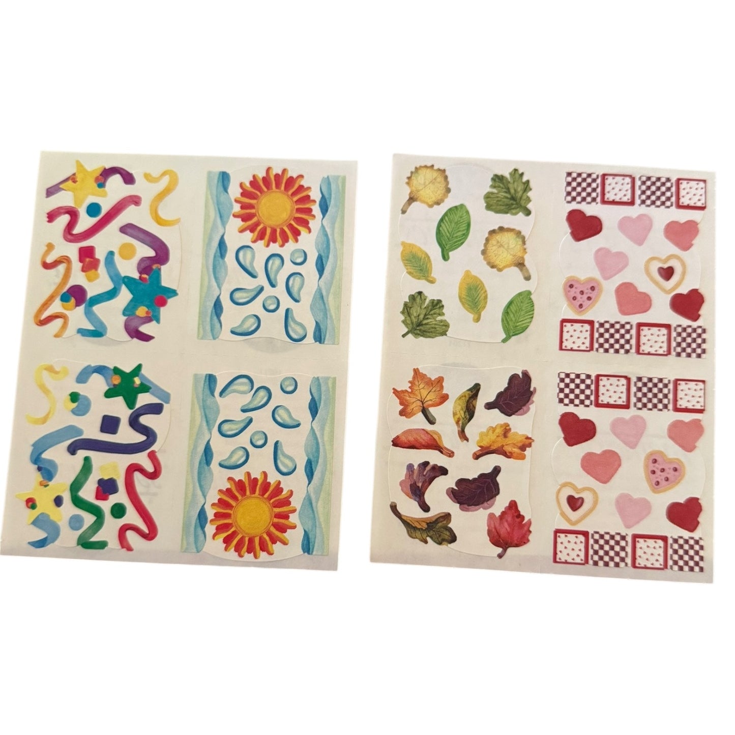 Creative Memories Fundamentals Balloons Paw Print Hands Party Sticker Collection