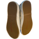 Bottom of silver shoes